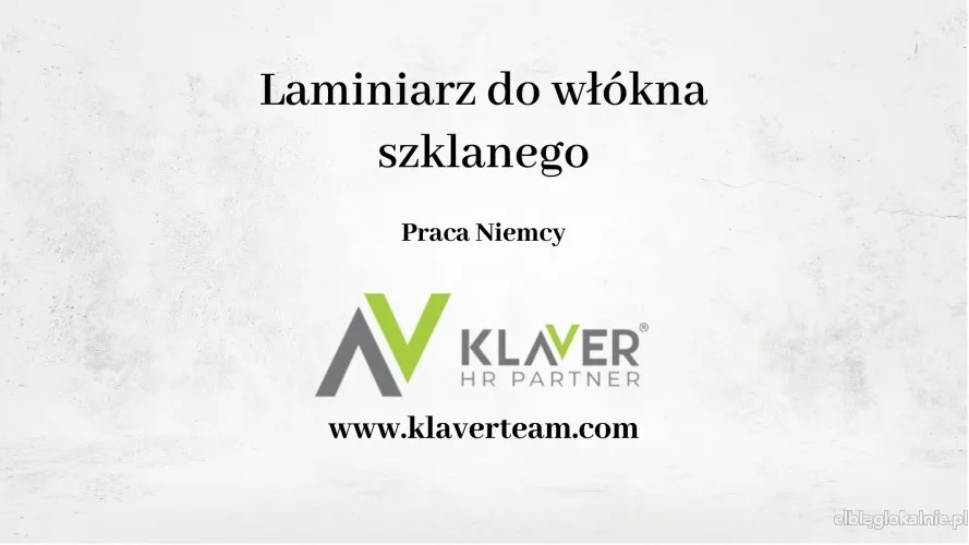 Laminiarz do włókna szklanego - Niemcy